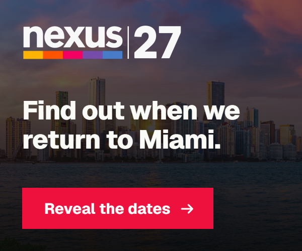 Nexus 2027. Save the date.